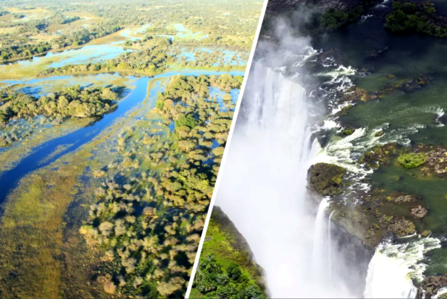 Okavango Delta, Victoria Falls